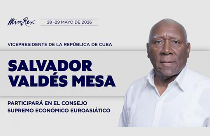 Participa Valdés Mesa en Consejo Supremo Económico Euroasiático 