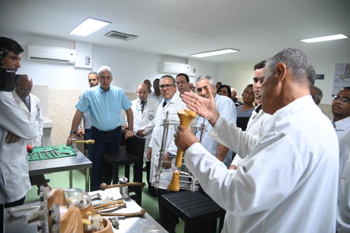Frank País, un centro ortopédico de referencia que da pasos en el camino de la transformación digital