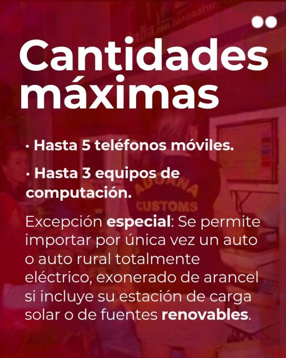 ¿Qué cambia con las importaciones comerciales por vía no comercial en Cuba?: Aranceles y formas de pago