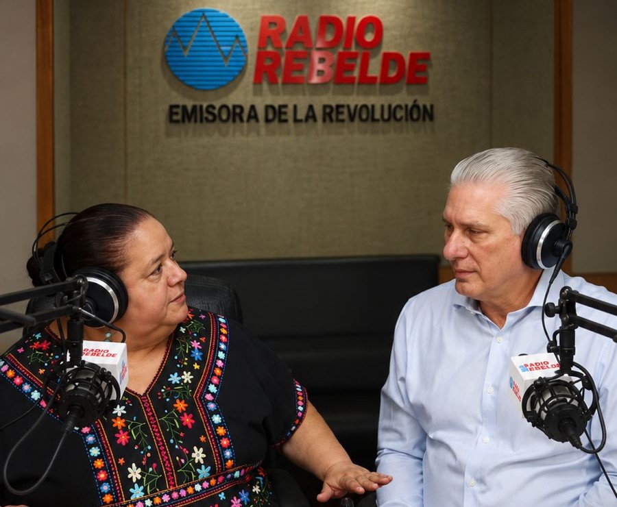 Criterio Compartido, diálogo con la audiencia y el presidente cubano Miguel Díaz-Canel 
