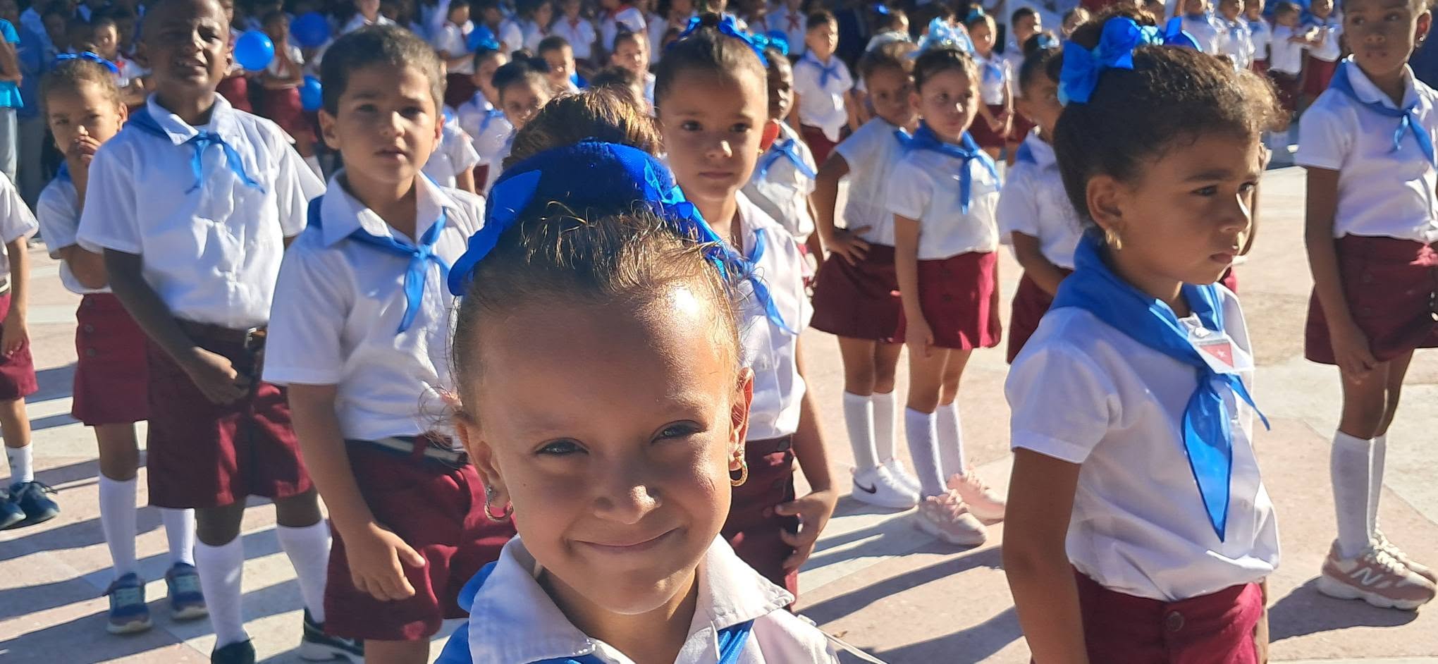 ¡Seremos como el Che!, niños villaclareños ingresan a la Organización de Pioneros José Martí