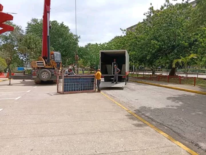 El Sandino de Villa Clara, primer estadio con energía fotovoltaica en Cuba