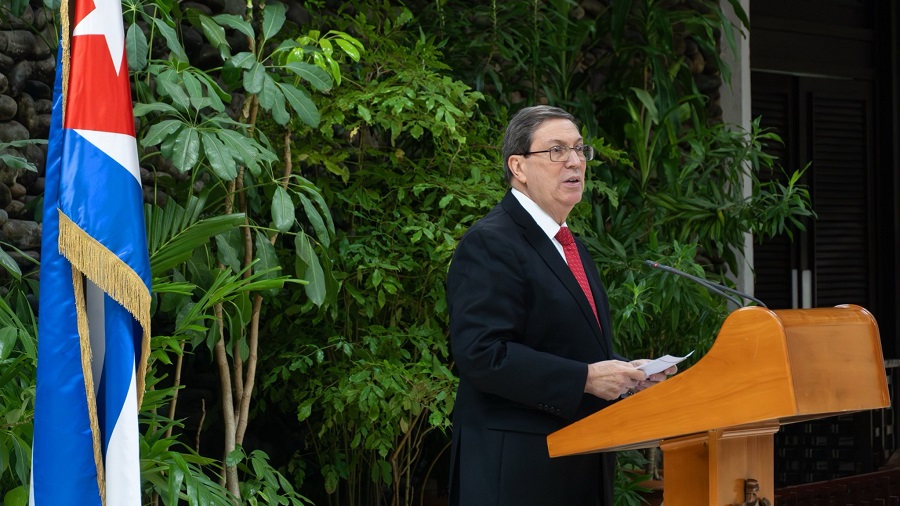 Denuncia Canciller cubano presión del gobierno de EE.UU. para modificar posiciones soberanas ante la ONU