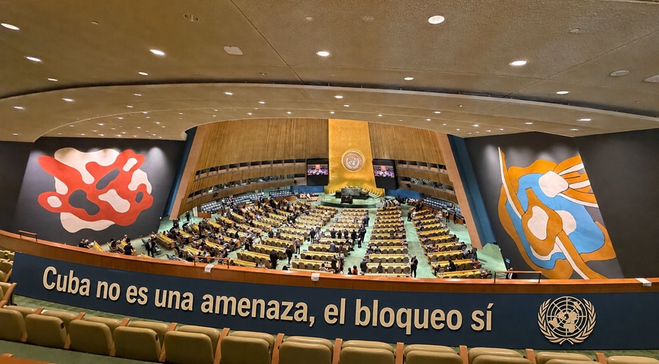 Bloqueo de EE.UU. contra Cuba vuelve a examen en la ONU