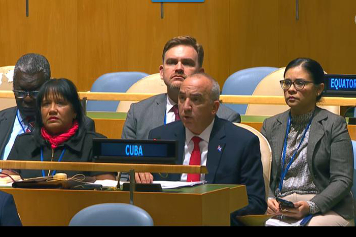 Réplica de Cuba durante debate en la ONU contra el bloqueo de EE.UU.