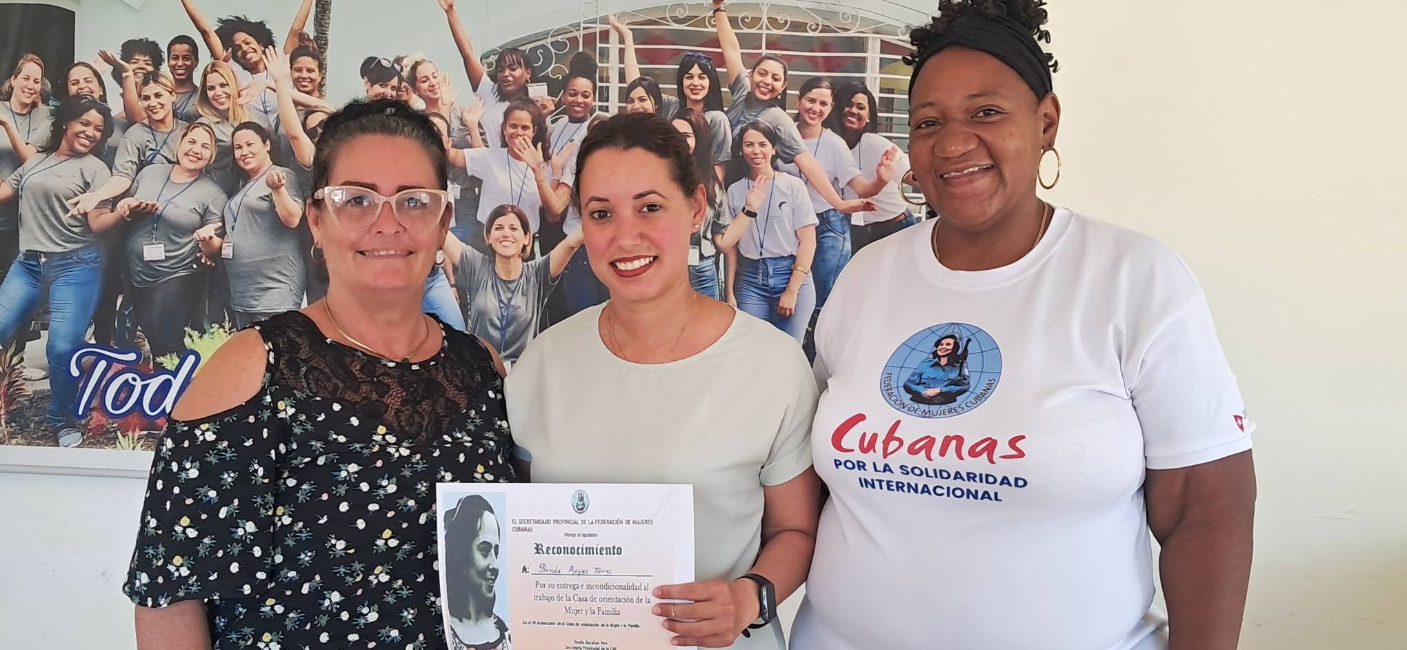 Festejan aniversario 36 de la Casa de Orientación a las Mujeres y las Familias en Villa Clara