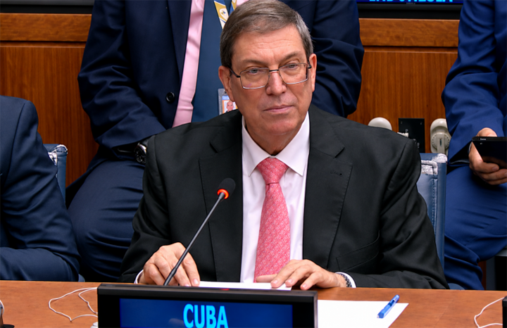 Intervenciones del ministro Bruno Rodríguez Parrilla en la ONU