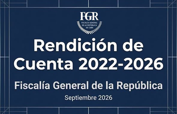 Destaca Fiscalía rendición de cuenta ante Consejo de Estado sobre Ley 160